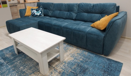 Диван-Кровать ТРЕВИ KENGOO/TEAL (Ш-3500 × В-850 × Г-1690 мм)