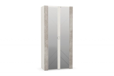 Шкаф "Амели" 13.133 для одежды Шелковый Камень